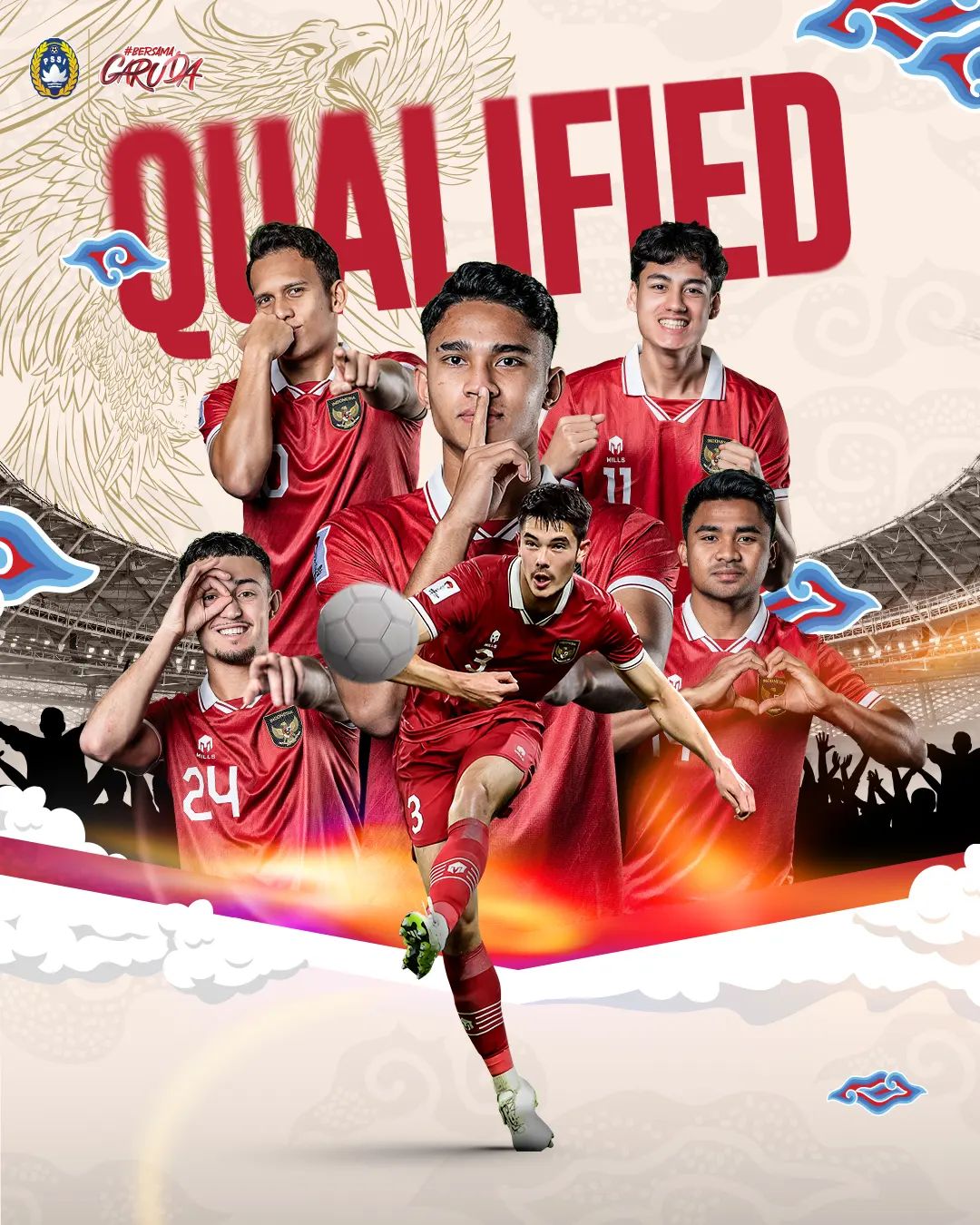 Cetak Sejarah, Timnas Indonesia Lolos ke-16 Besar Piala Asia!